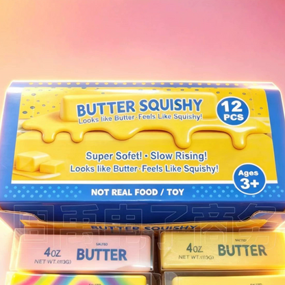 Butter Stick Squoosh Toy - Box of 12