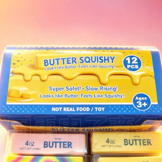 Butter Stick Squoosh Toy - Box of 12