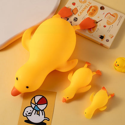 Yellow Duck Squoosh Toy