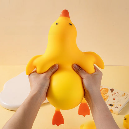Yellow Duck Squoosh Toy